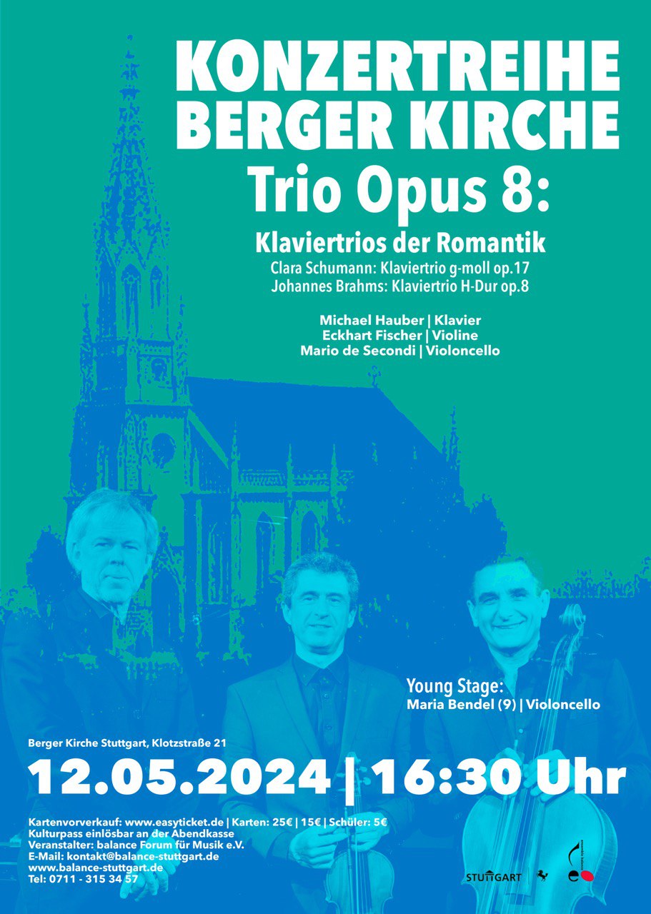 Trio Opus 8: Klaviertrios der Romantik